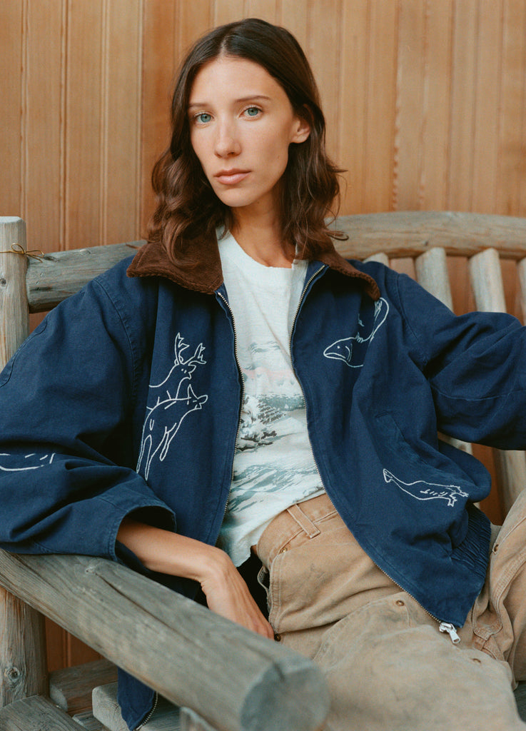 Demi Jacket – Sea, New York