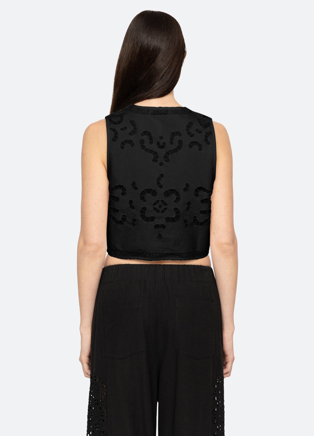 black-edith vest-back view - 11