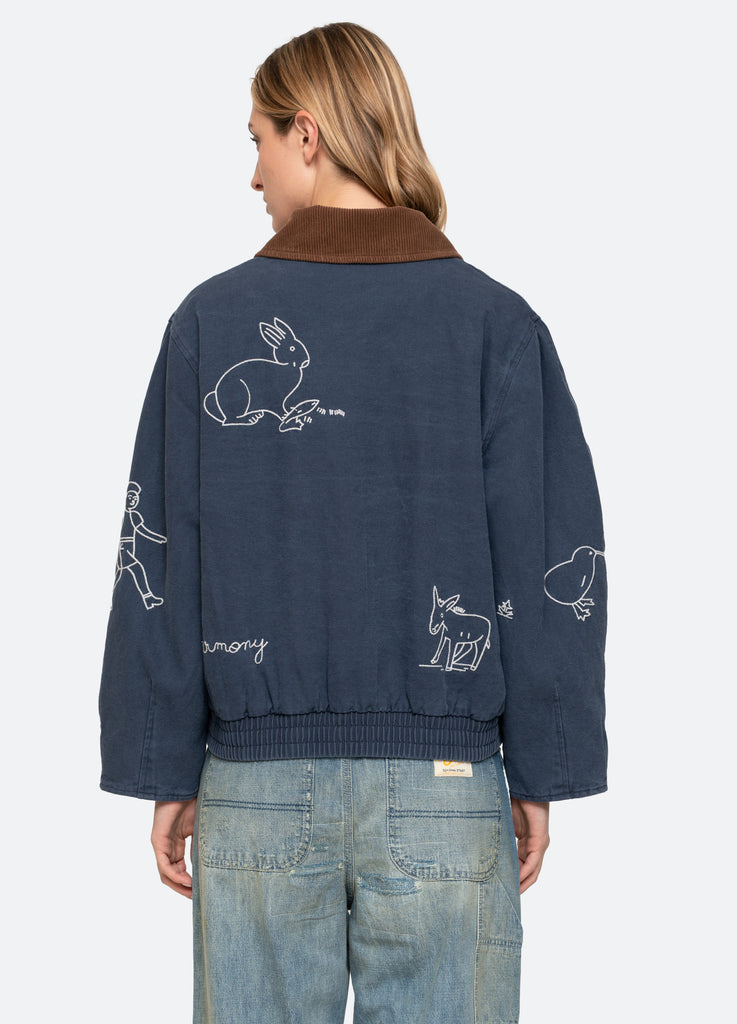 Demi Jacket – Sea, New York