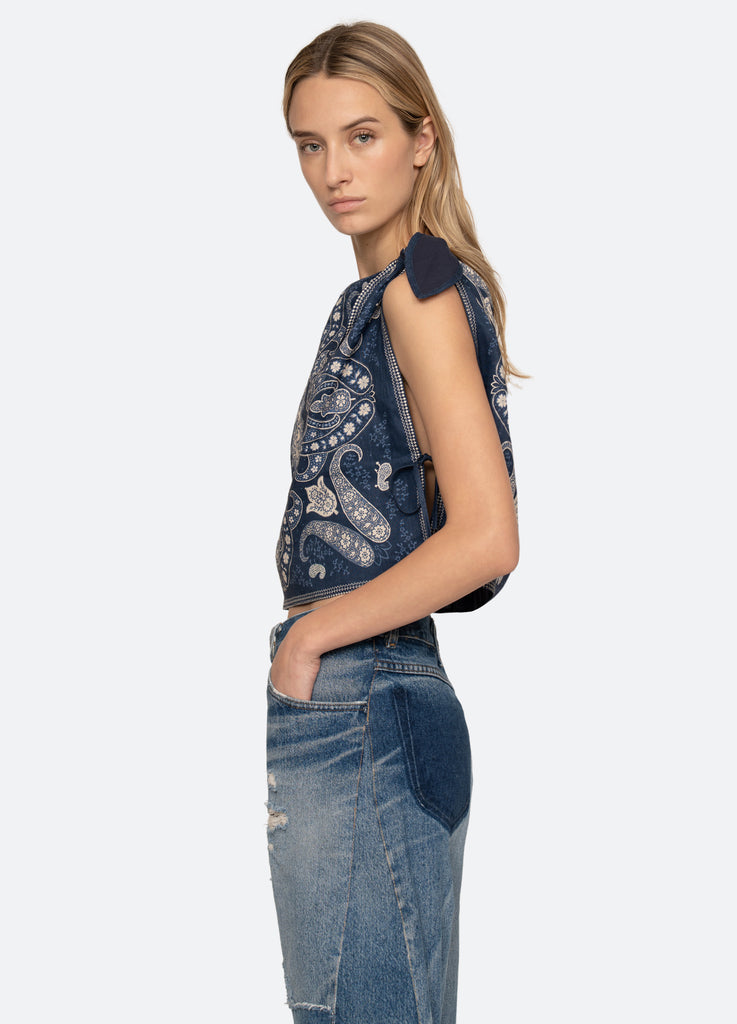 Emelina Top – Sea, New York