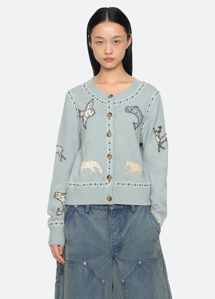 Winslow Cardigan – Sea, New York