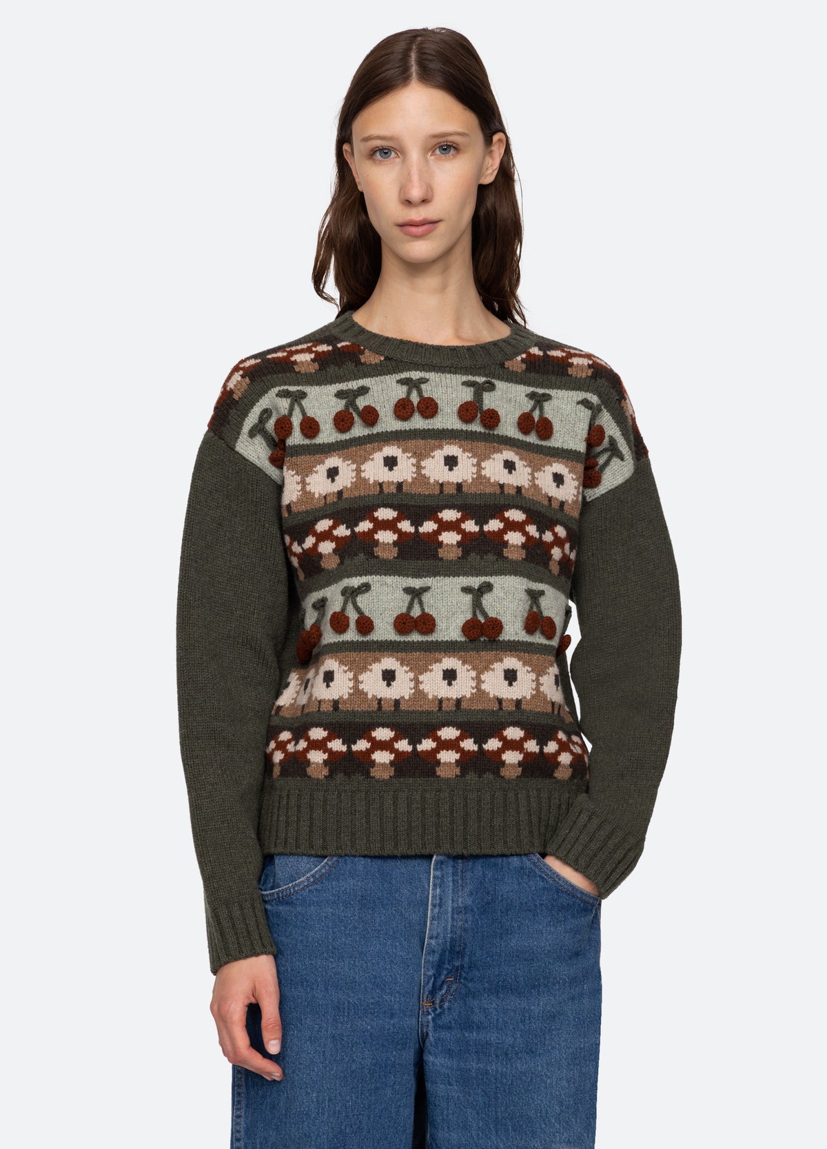 multi-molly sweater-front view 2