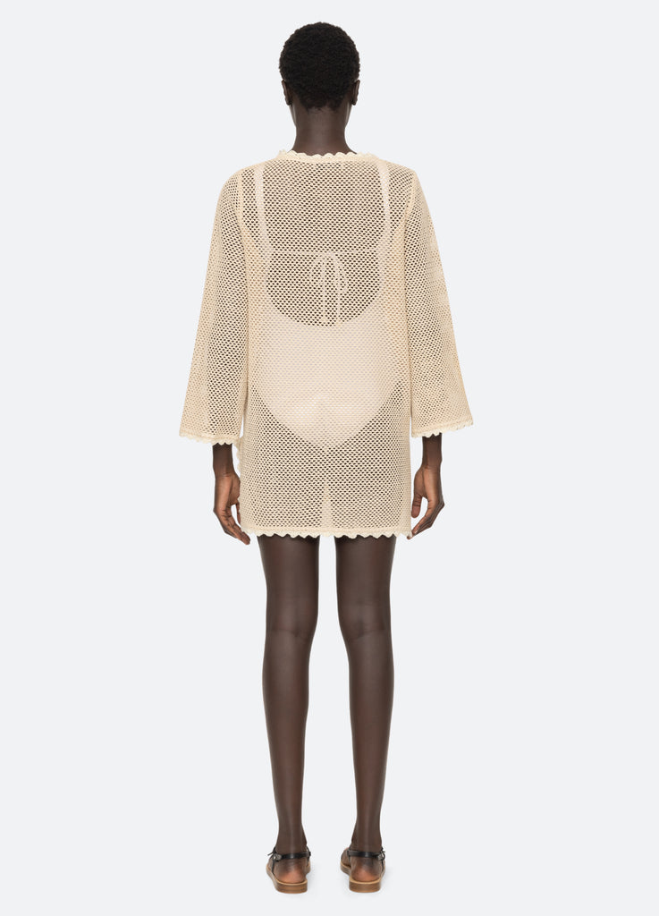 トップス AND MARY Shannon tulle knit tops ANDMARY】Shannon tulle knit tops