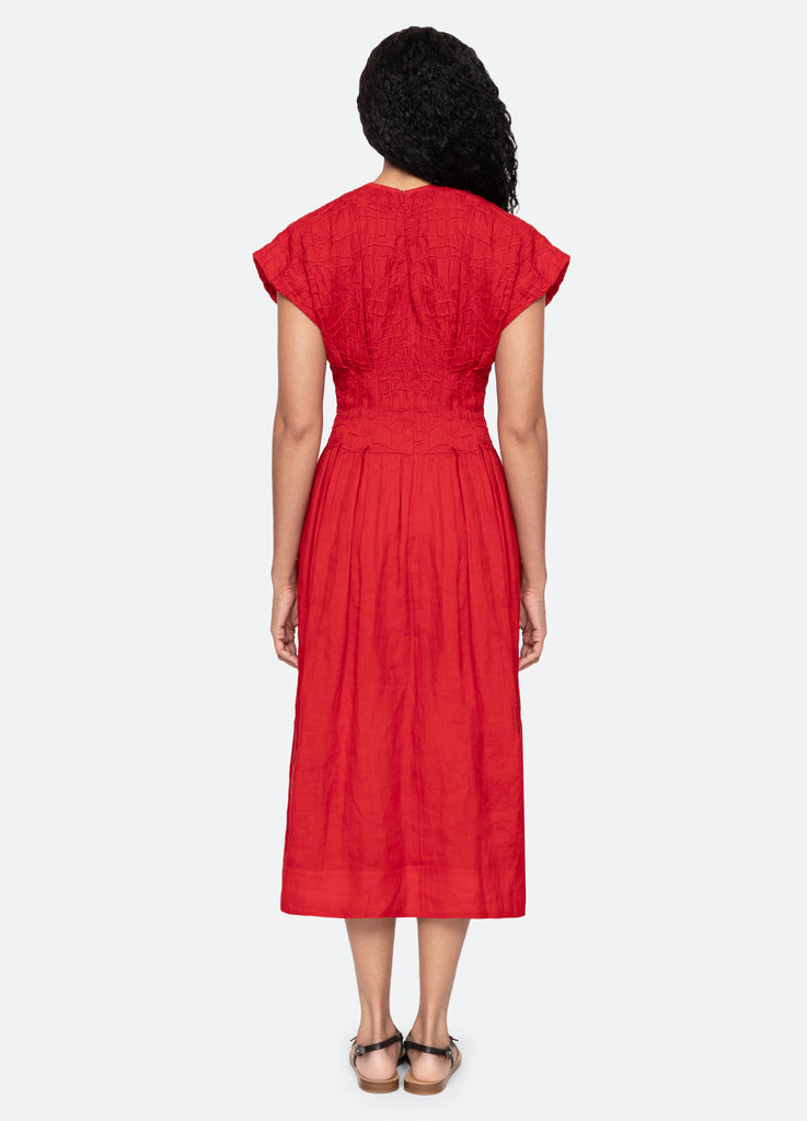 open lace back dress Imogen Dress in Night Garden Small