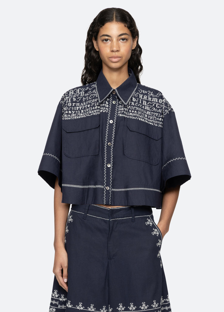 Sea NEW YORK シーニューヨーク　トップスXS Kit Top – Sea, New York