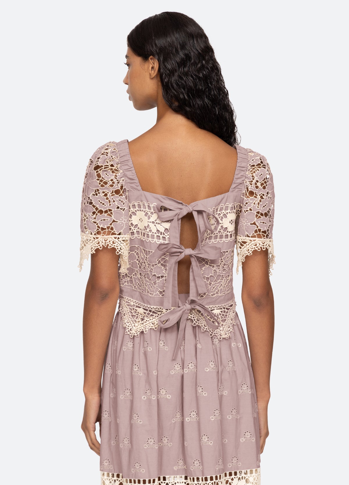 lilac-joah s/s top-back view - 11