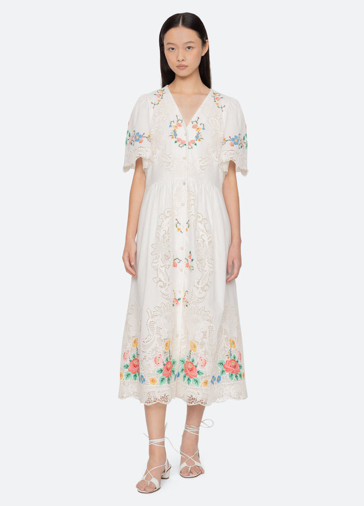 Astrid S/S Dress – Sea, New York