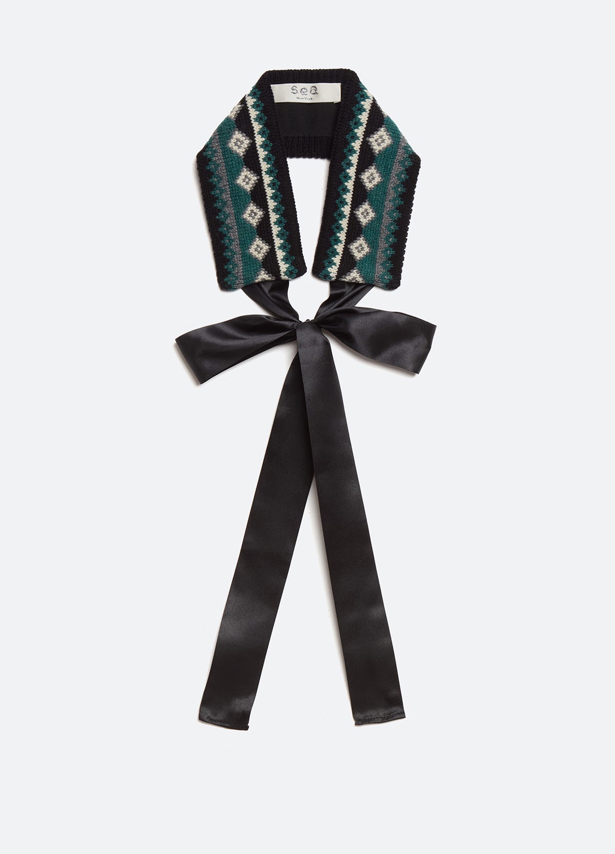 multi-inez fair isle headband-flat view 