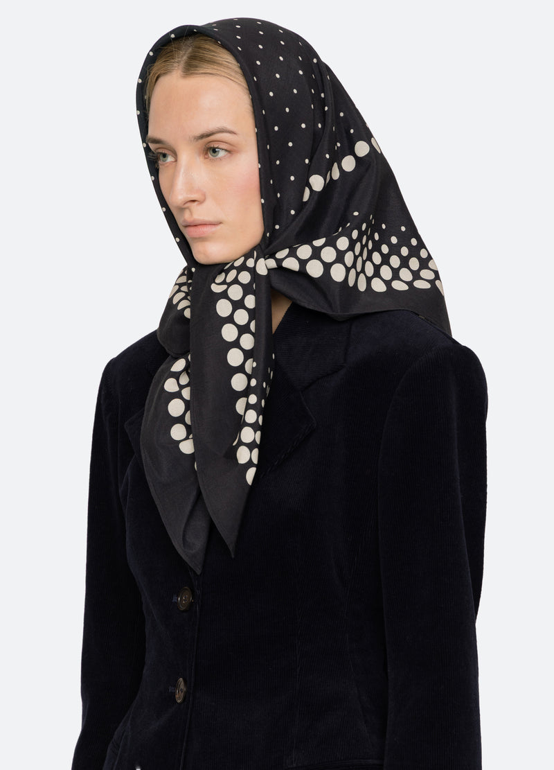 black-elly scarf-side view - 5