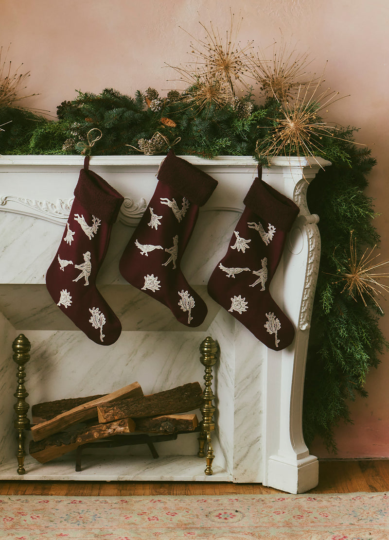 burgundy-mika stocking-editorial view - 1