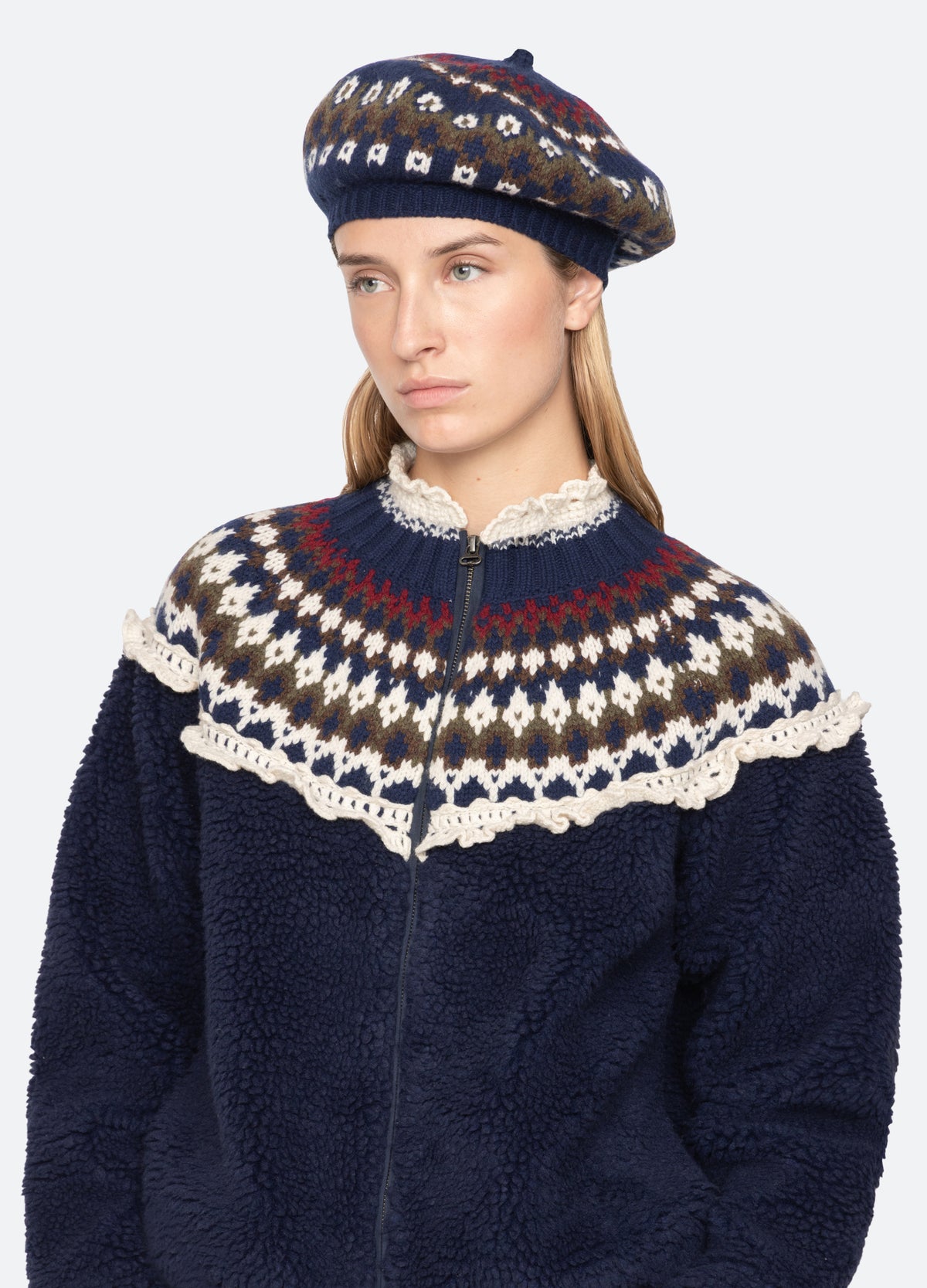 multi-antonia beret-three quarter view - 4