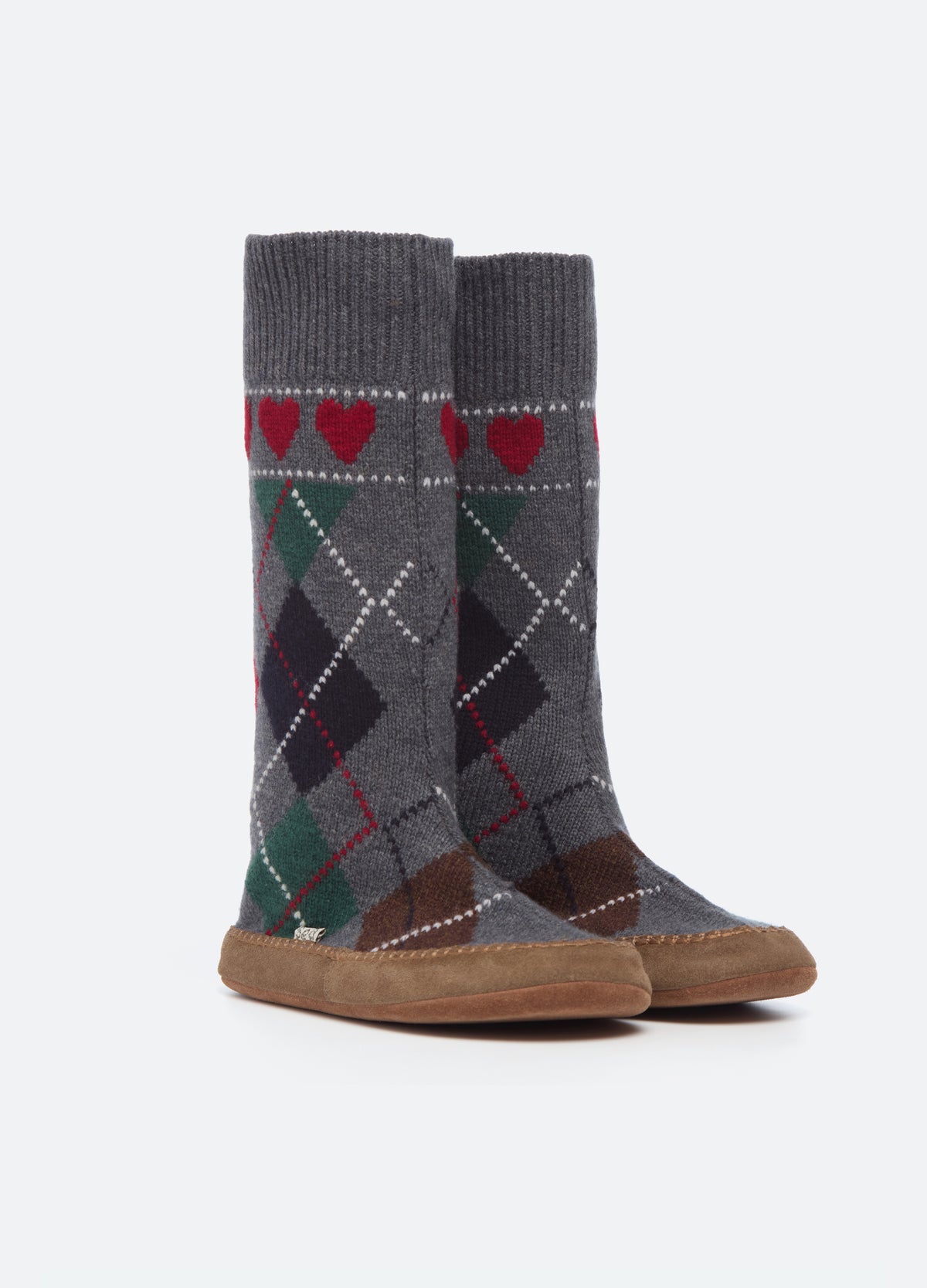 multi-bernie slippers-flat view 2