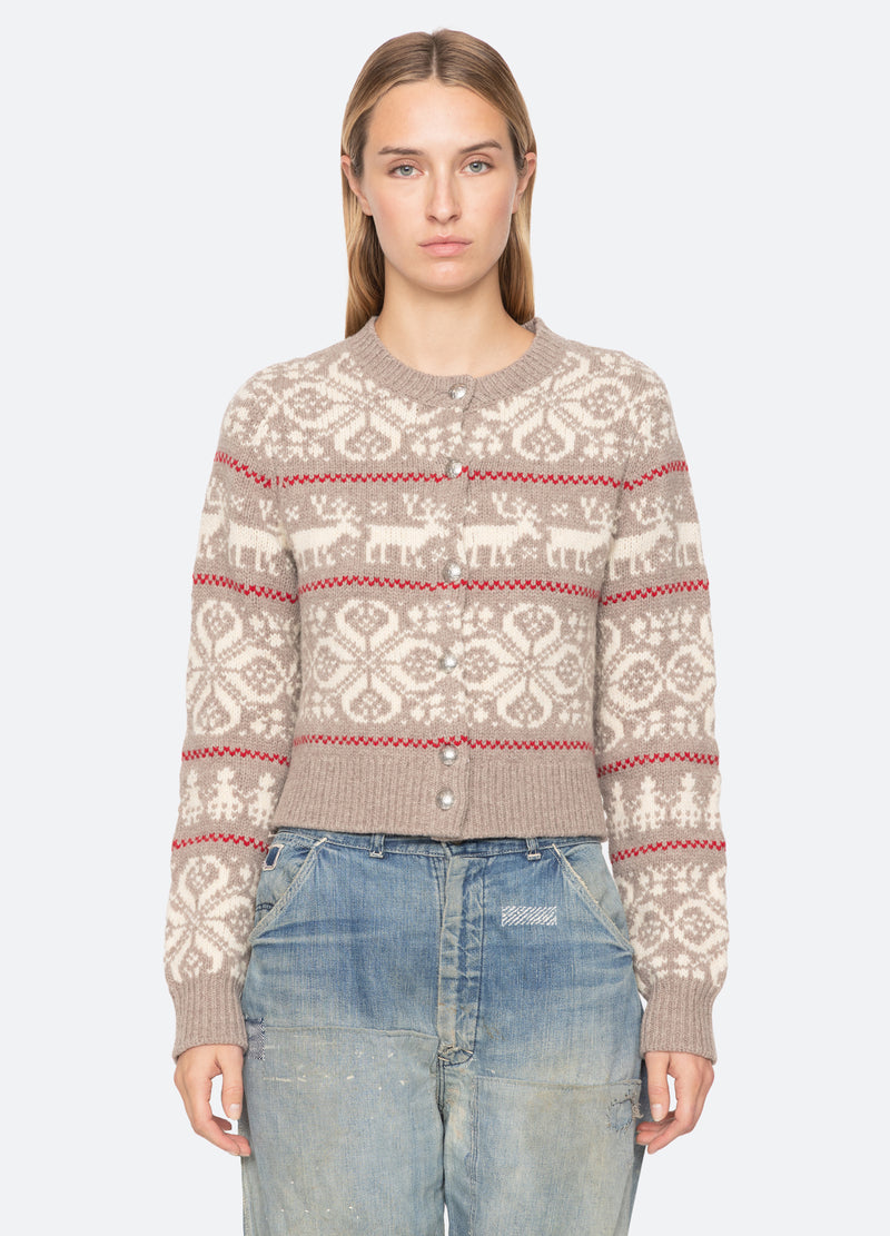 multi-hollis cardigan-front view 2 - 6