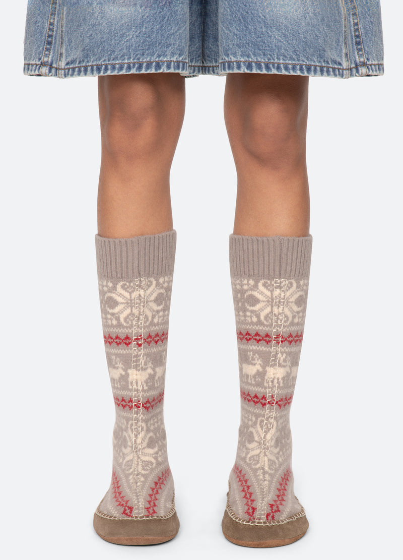 multi-hollis slippers-front view - 4