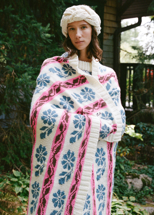 Mavis Knit Throw