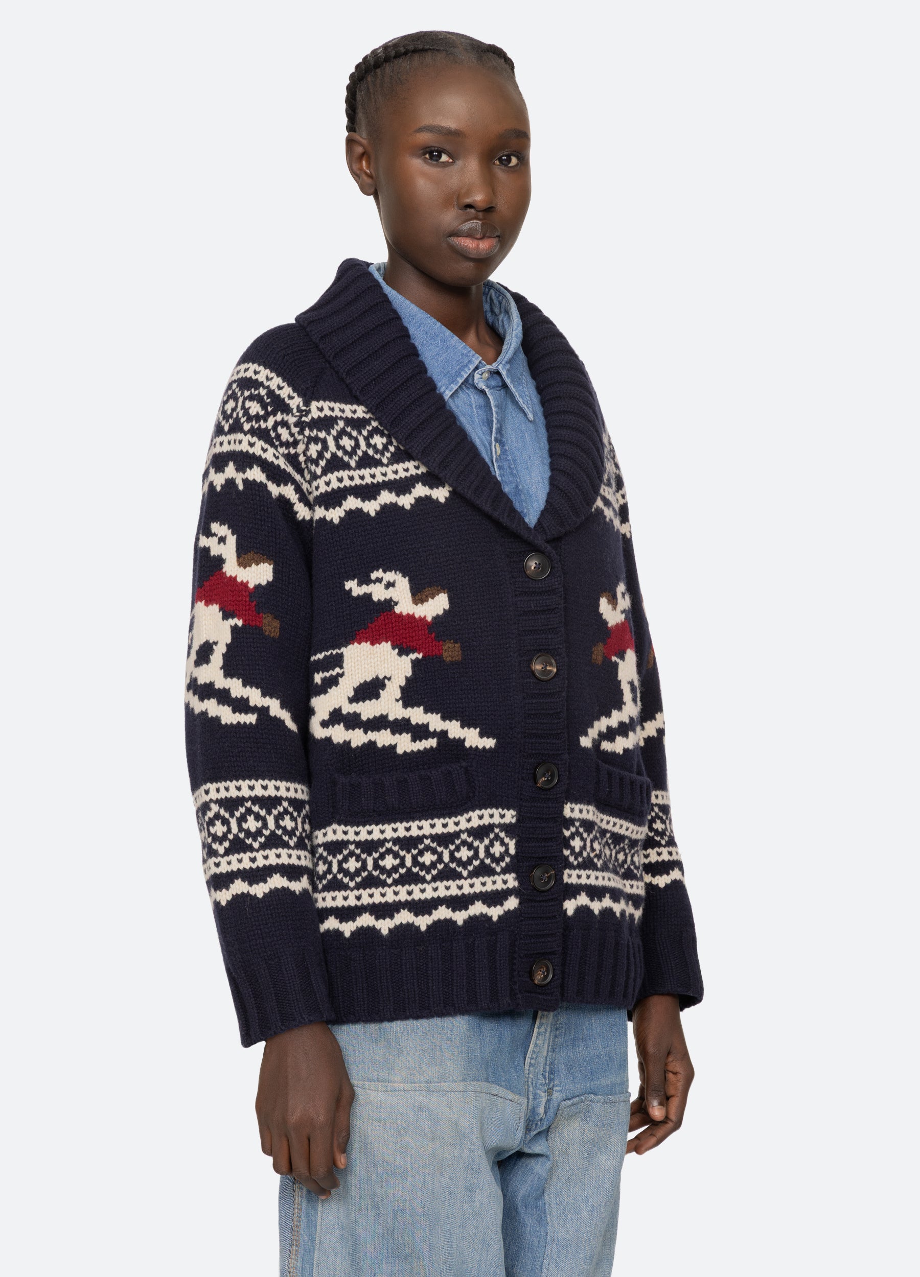 Philippa Cardigan – Sea, New York