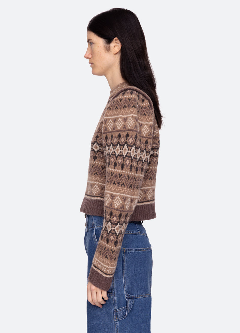 camel-finja sweater-side view - 4