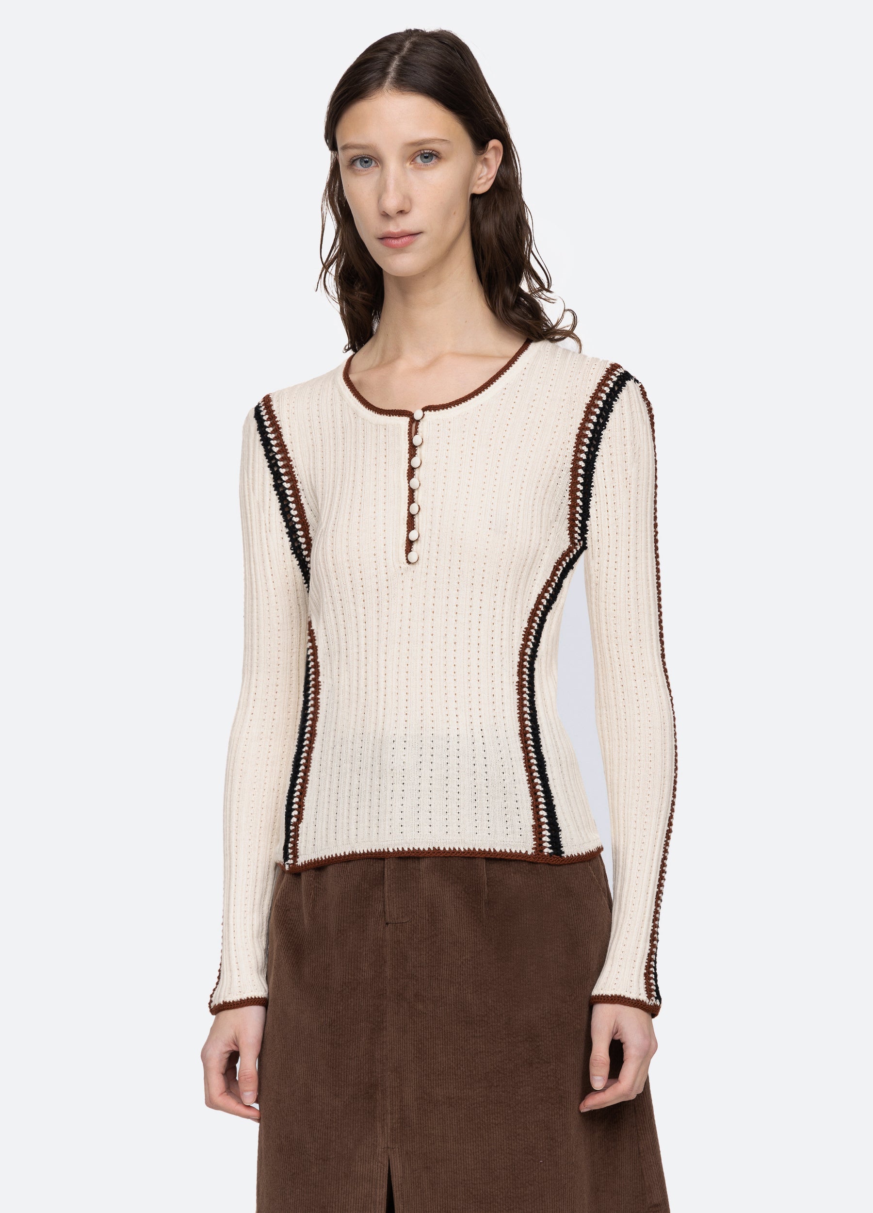 Riva L/S Top – Sea, New York