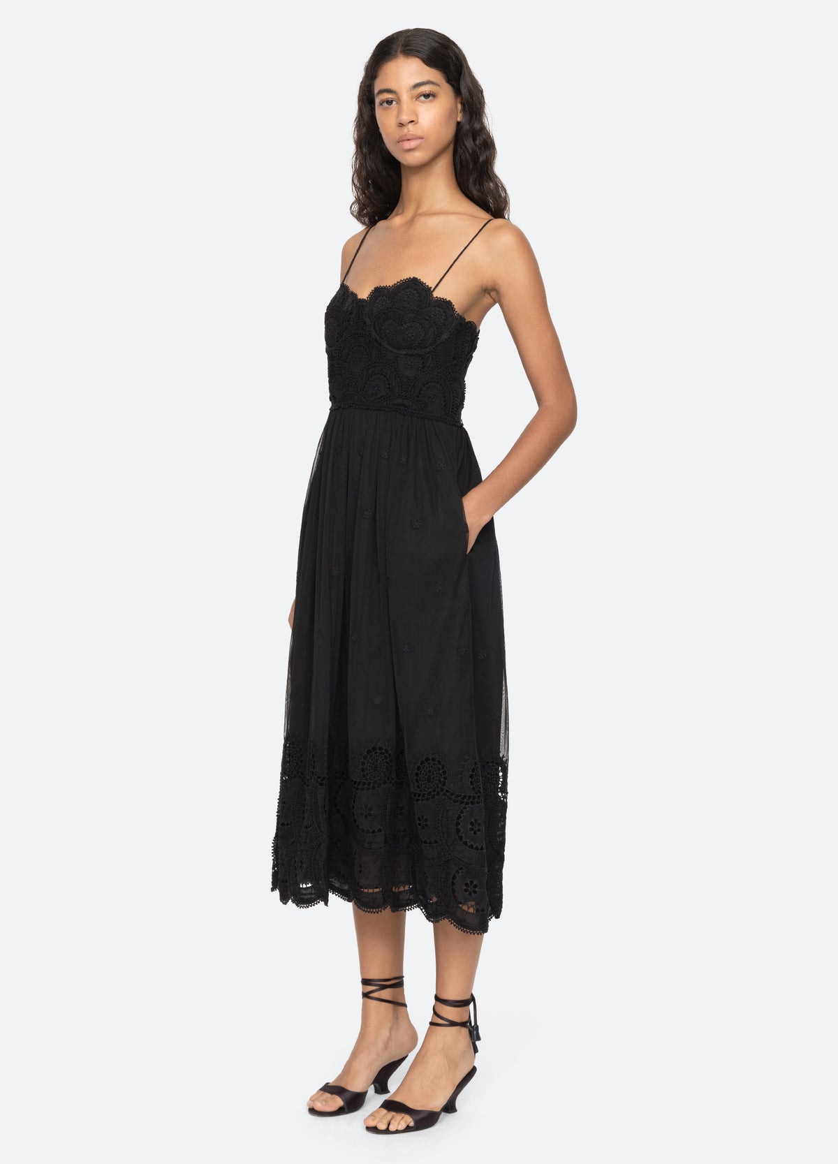 black-drea dress- three quarter view - 5