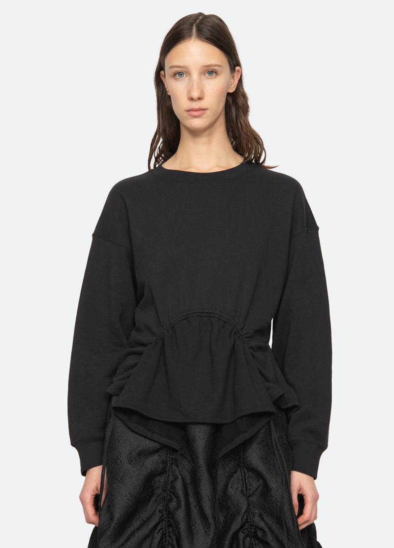 black-elegi sweatshirt-front view - 9