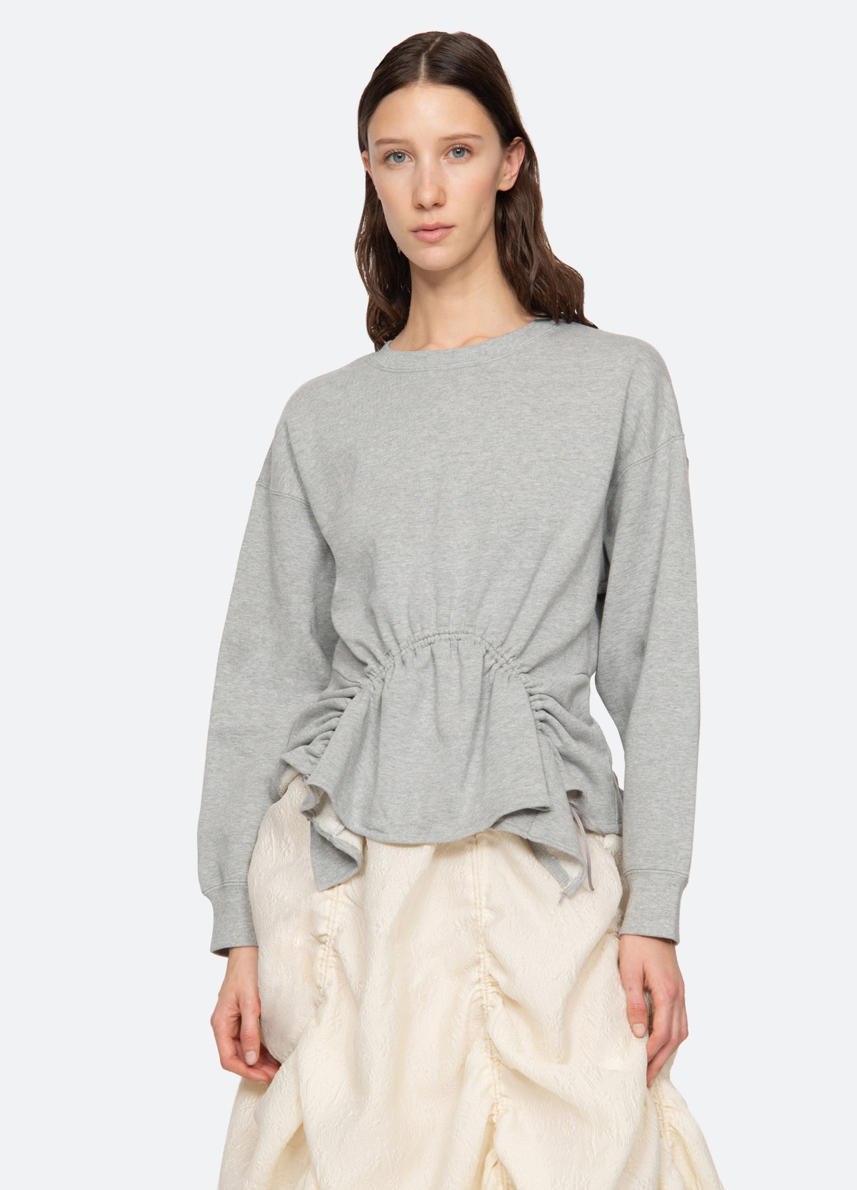 grey-elegi sweatshirt-front view 2