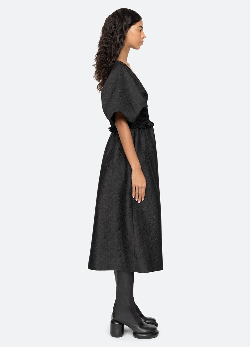 black-elegi dress-side view - 4