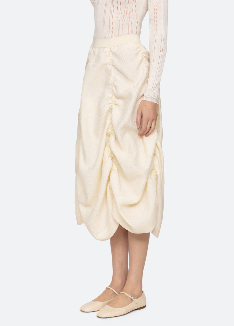 cream-elegi skirt-three quarter view - 12