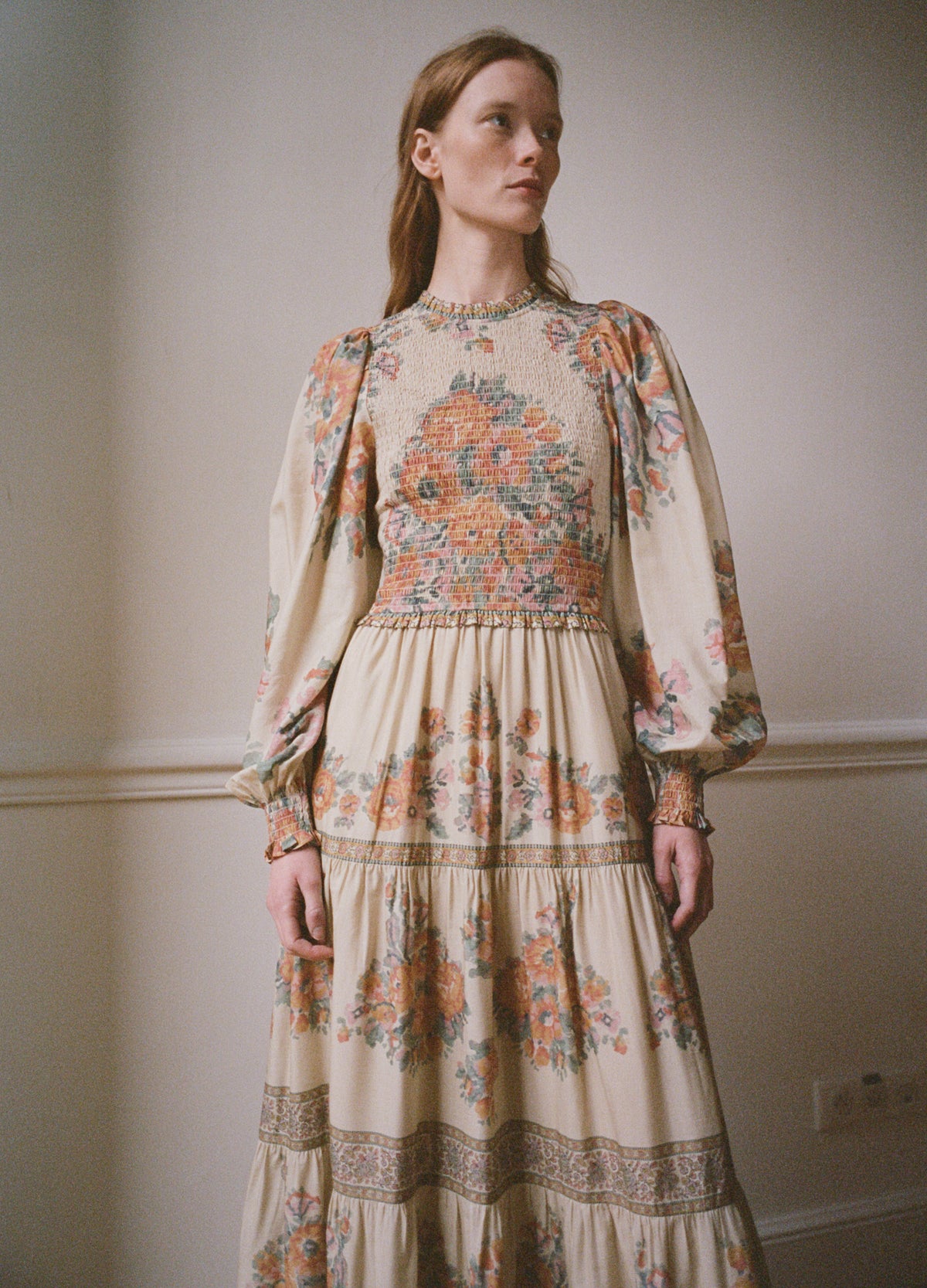 blossom-fiorella l/s dress-editorial view