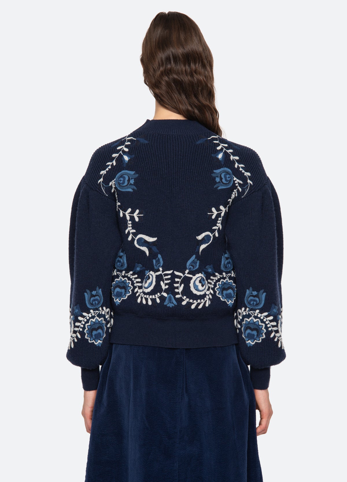 navy-inga sweater-back view - 3