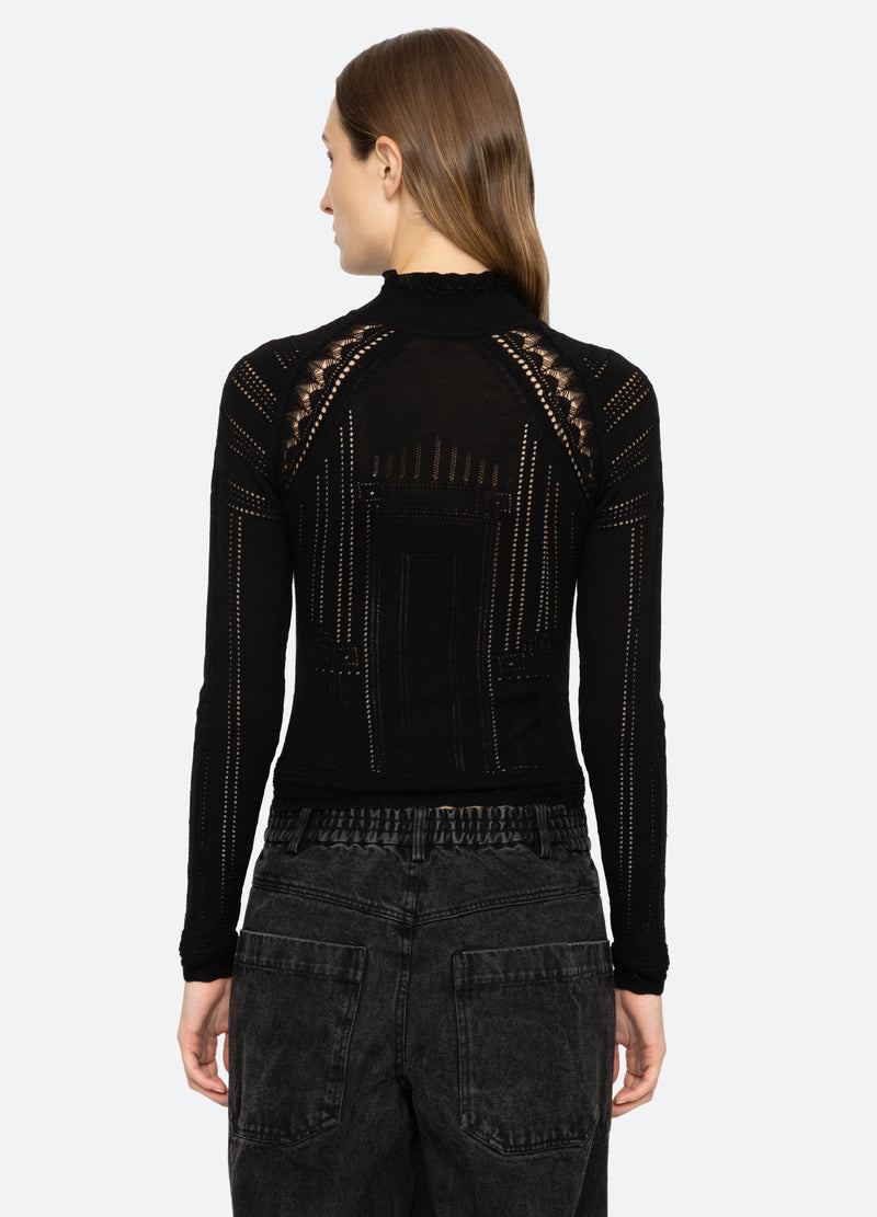 black-paxton turtleneck-back view - 22