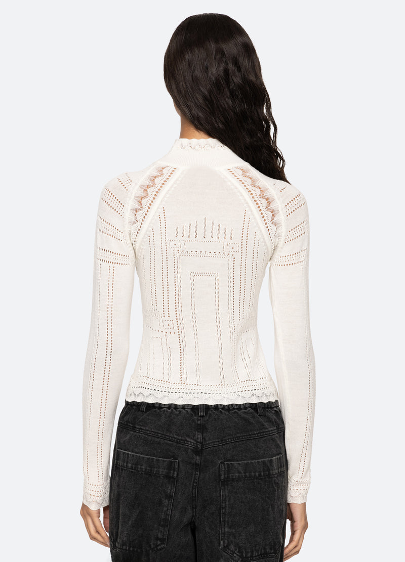 cream-paxton turtleneck-back view - 8