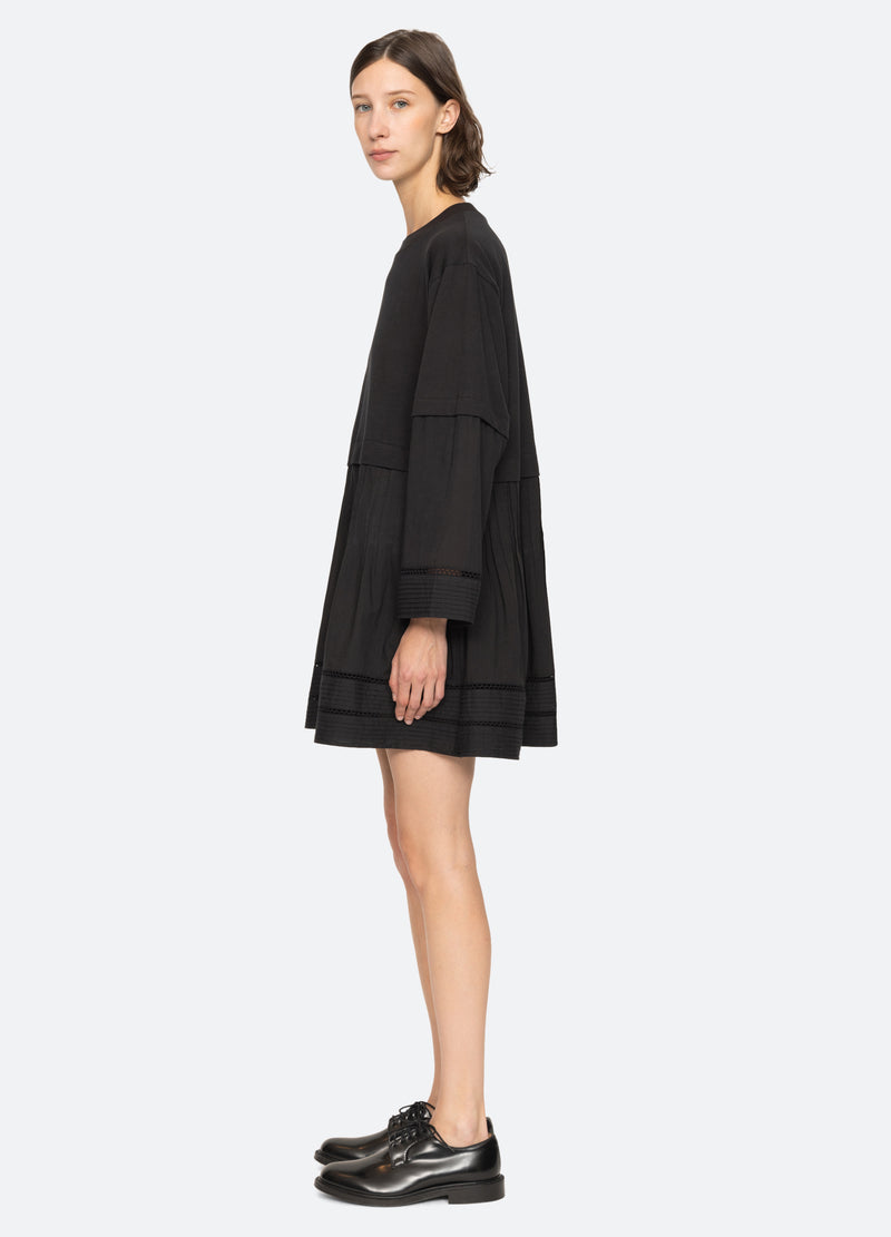 black-renata tunic-side view - 4