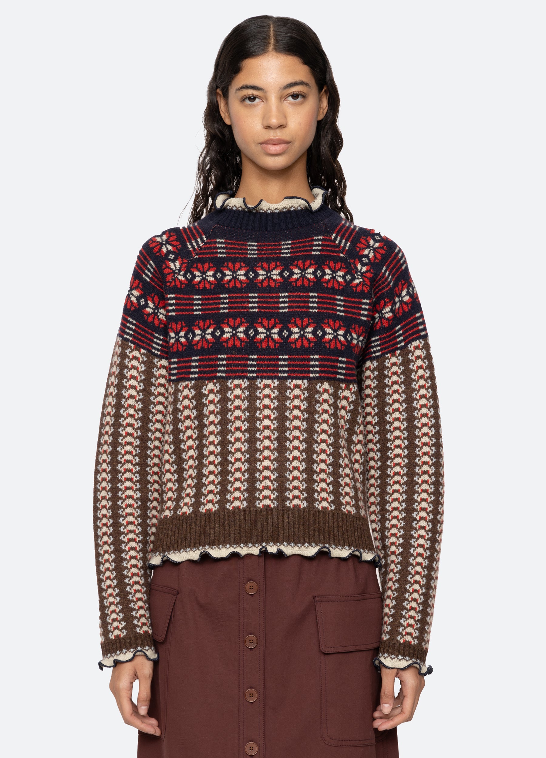 Ayla Sweater Sea New York