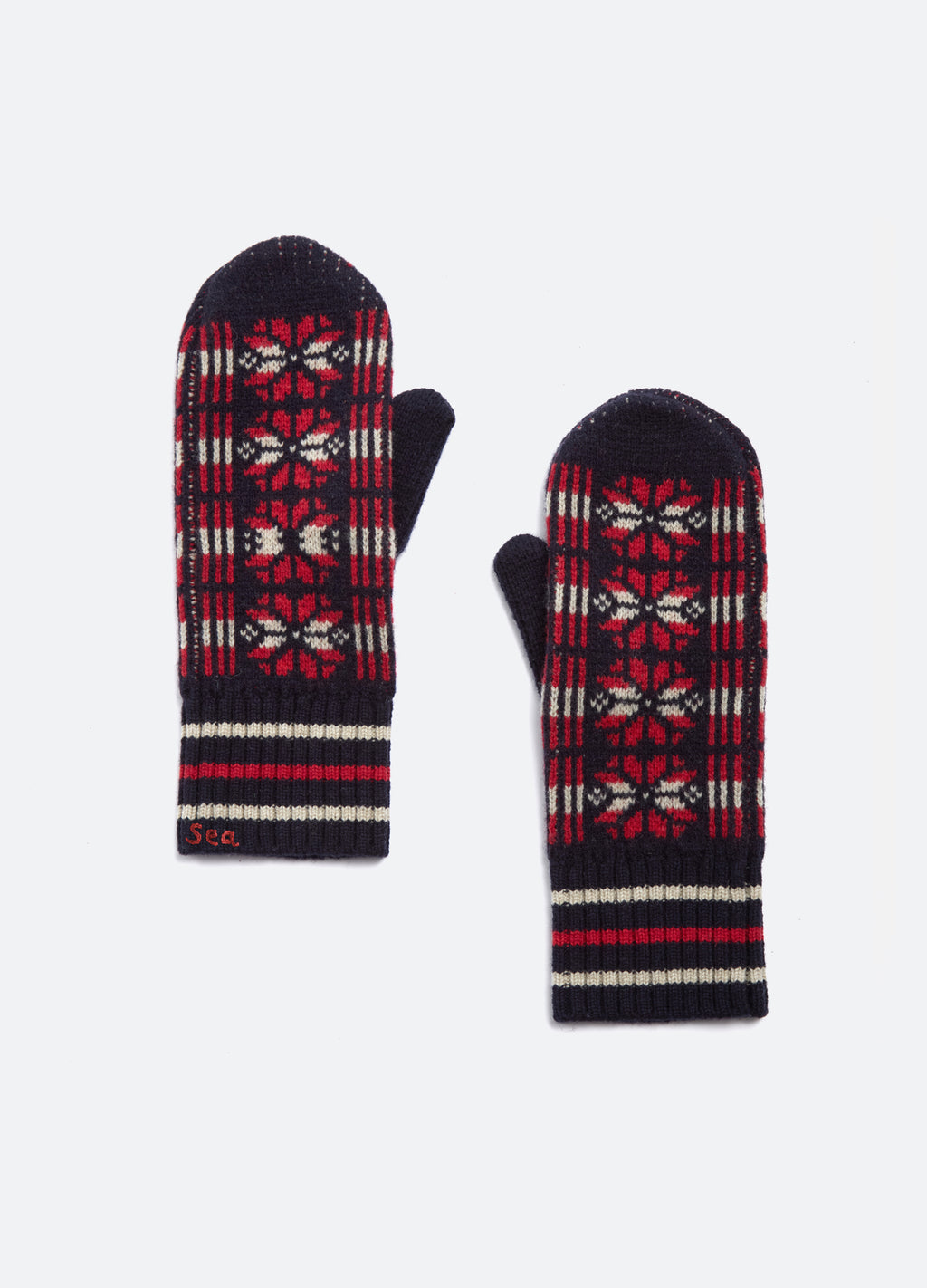 Ayla Fair Isle Mittens