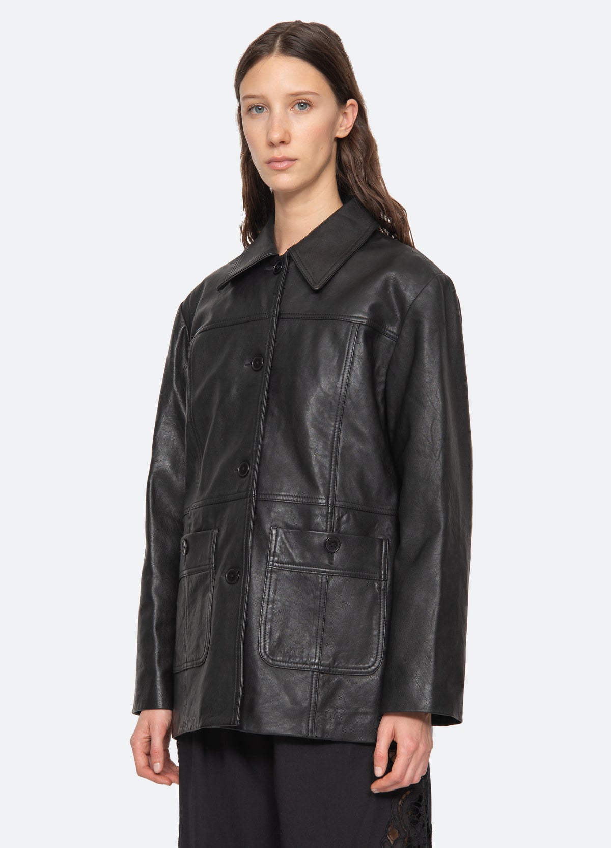 black-lucie jacket-three quarter view - 5