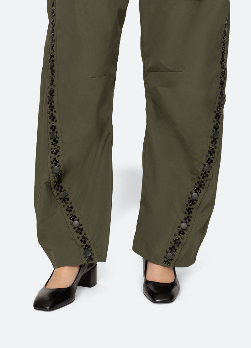 olive-millie pants-detail view - 15