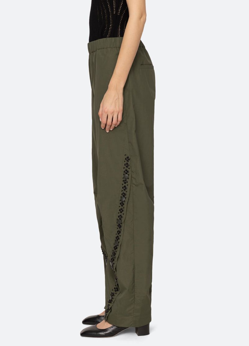 olive-millie pants-side view - 11