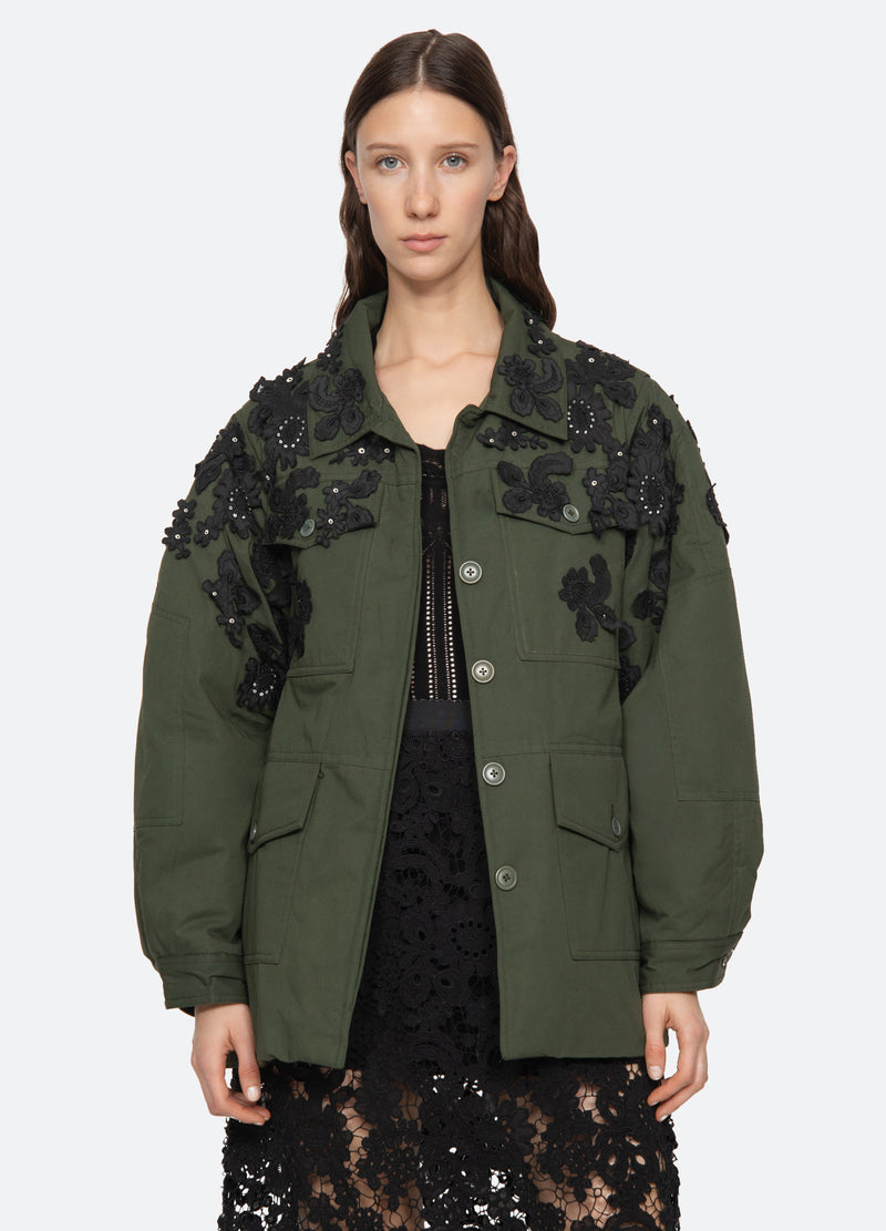 forest-sabine jacket-front view 2 - 1