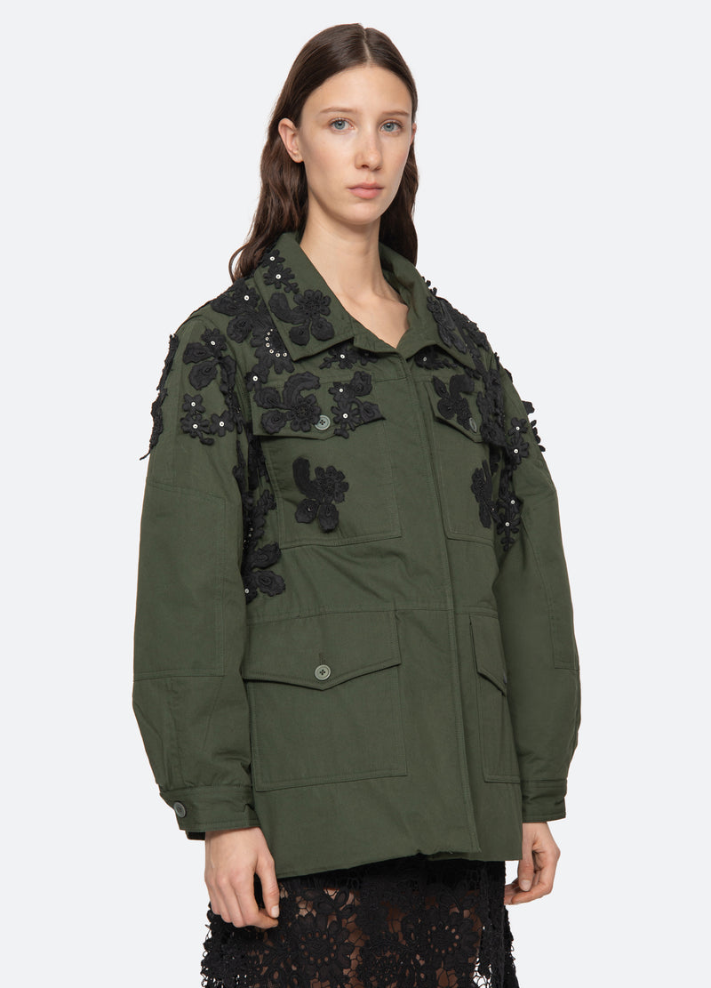 forest-sabine jacket-three quarter view - 6