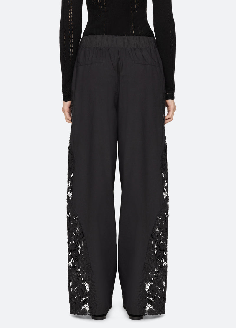 black-sabine pants-back view - 2