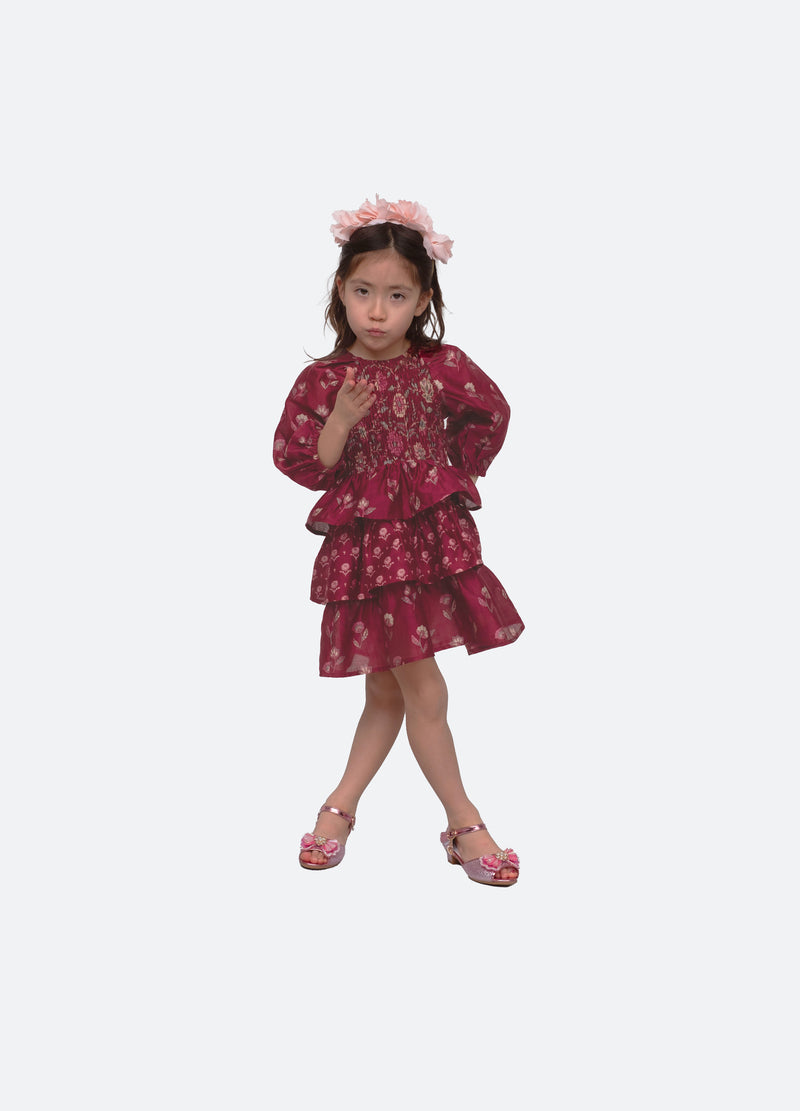 multi-famke kids dress-rei view - 3