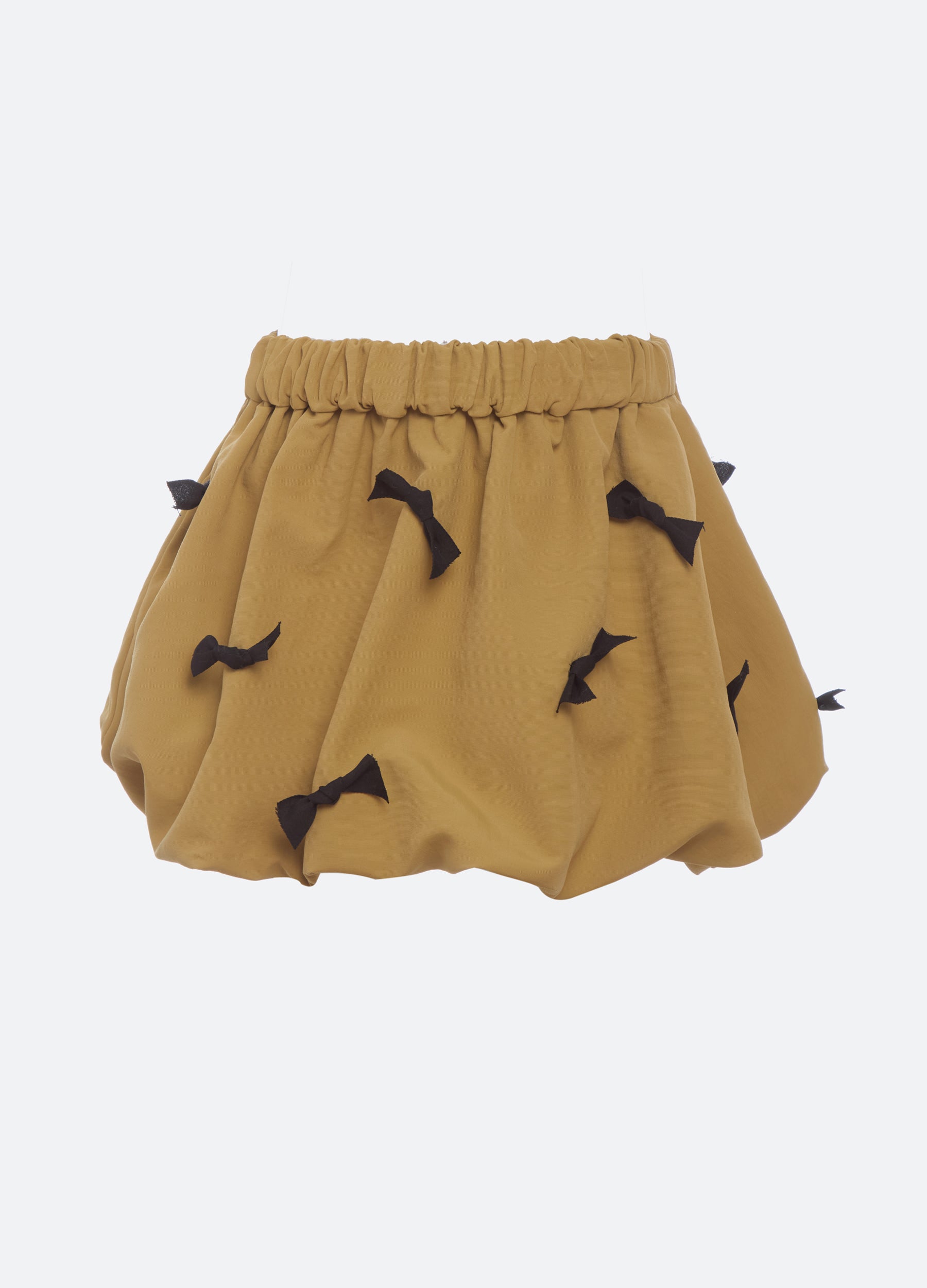 Khaki skirt with bow deals