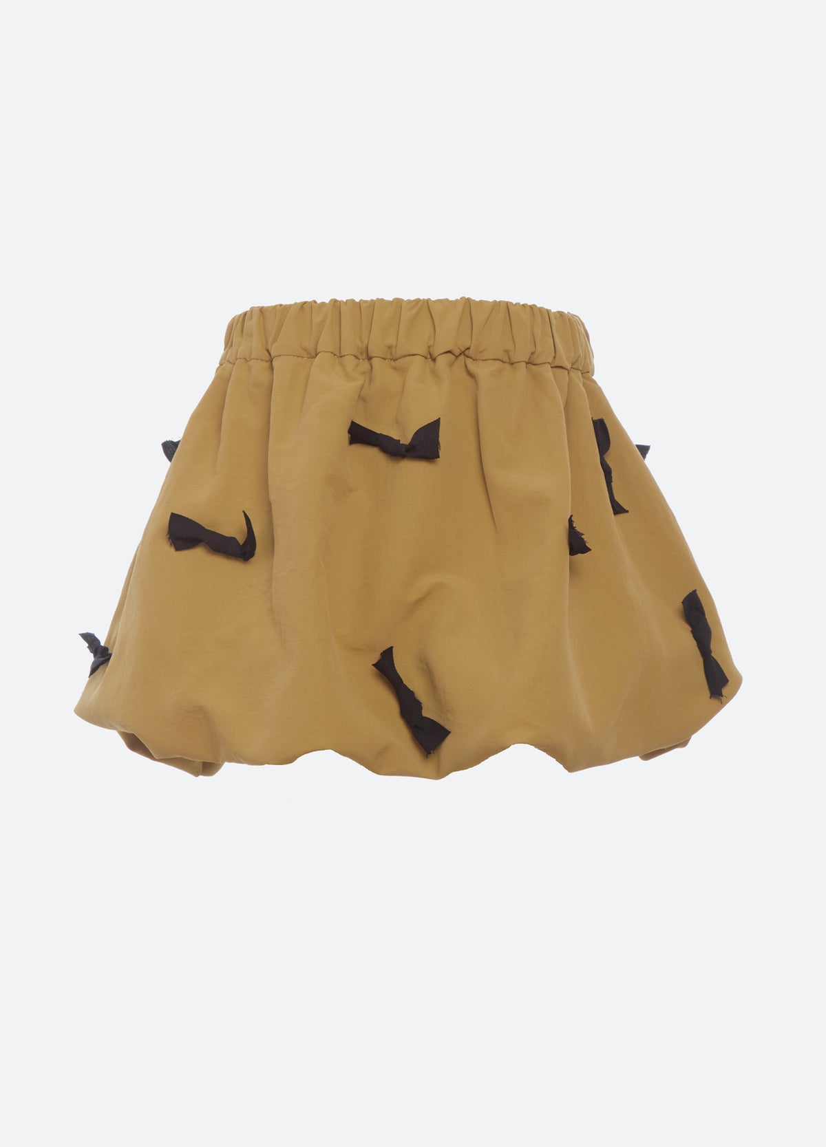 khaki-lucinne kids shorts-front view - 2