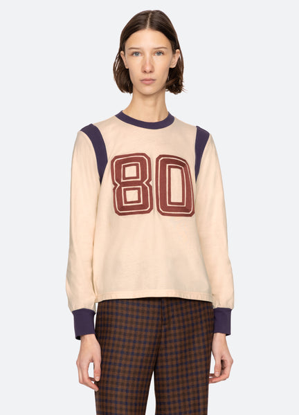 Sea NY/Arissa グラフィック バーシティスタイル L/Sシャツ AW25-011-MULTI-1_grande.jpg?v=