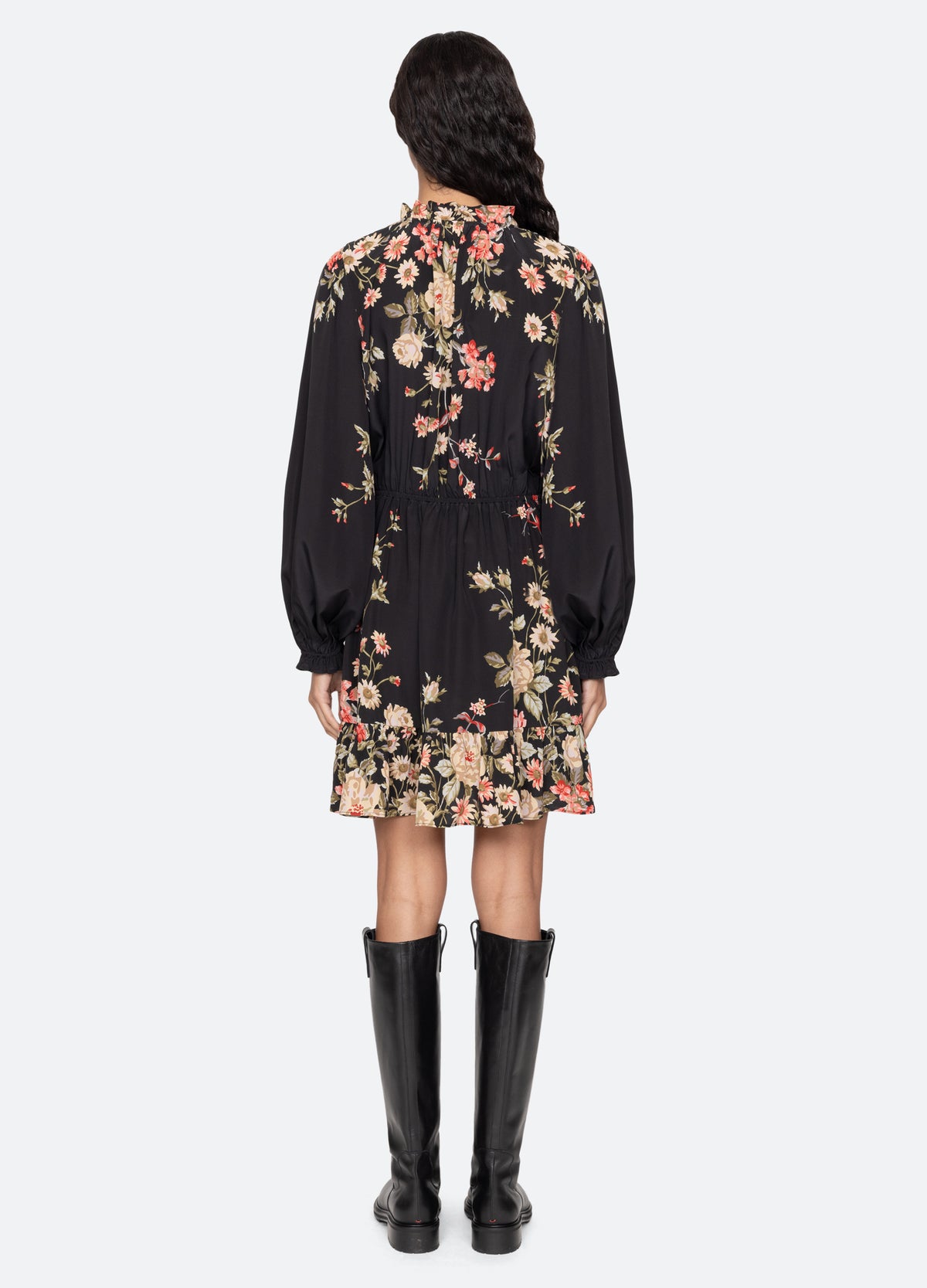 multi-jolie mini dress-back view - 3