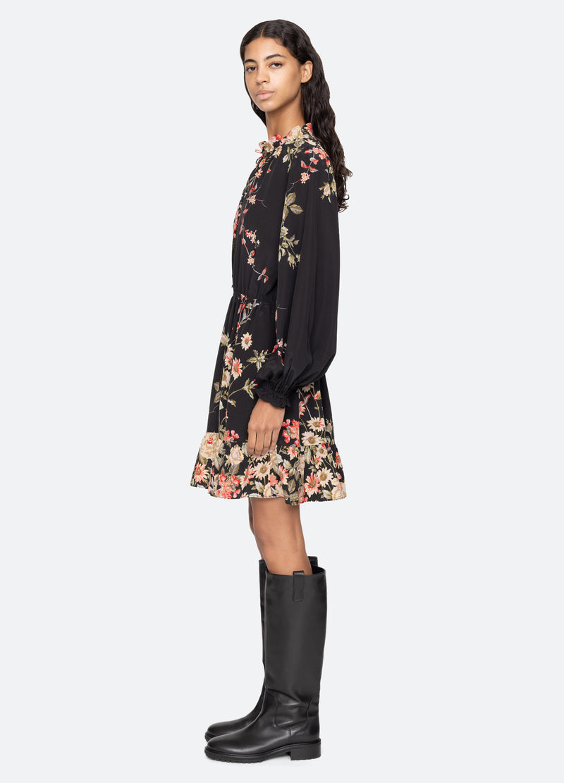 multi-jolie mini dress-side view - 4