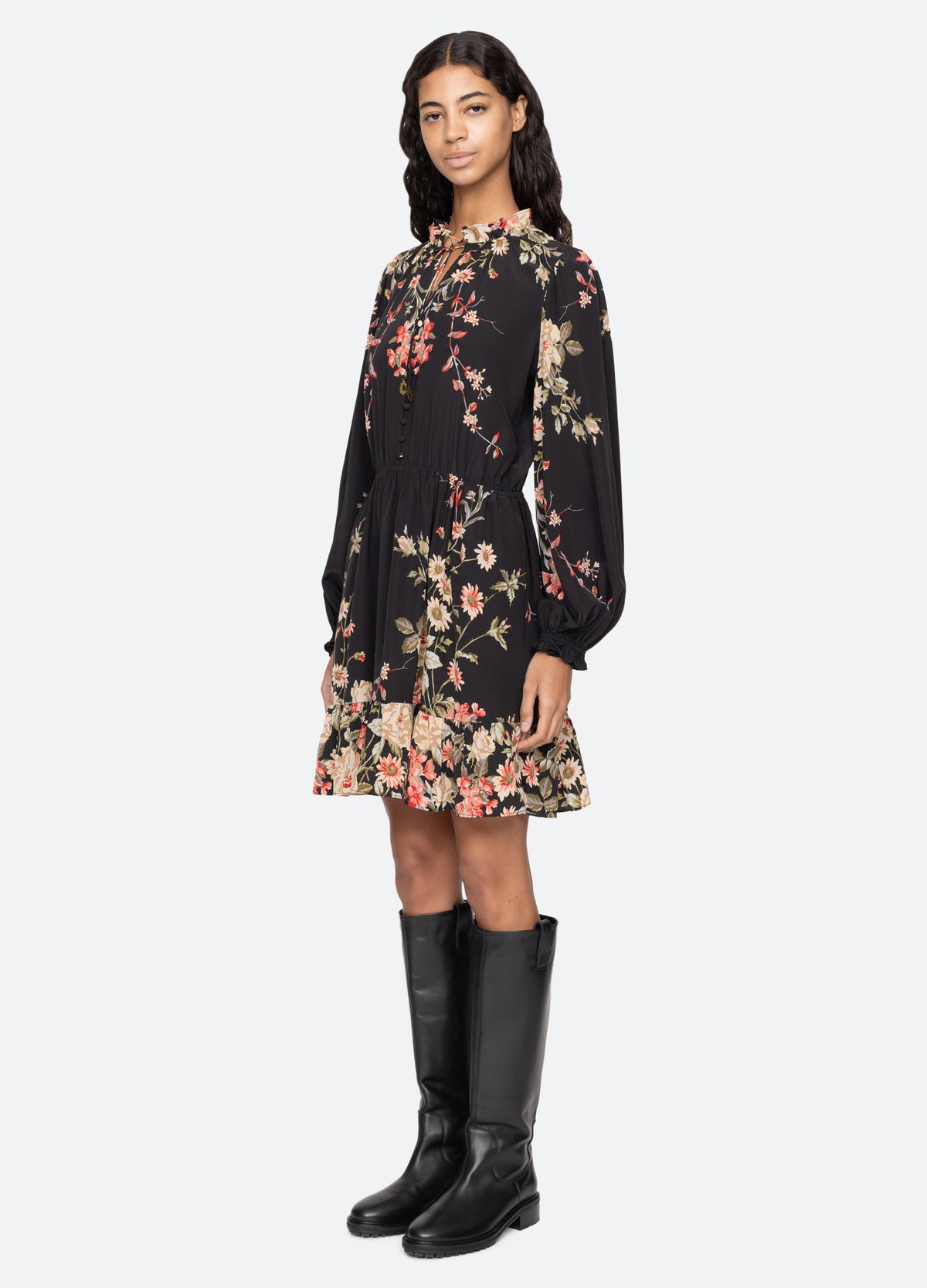 multi-jolie mini dress-three quarter view - 5