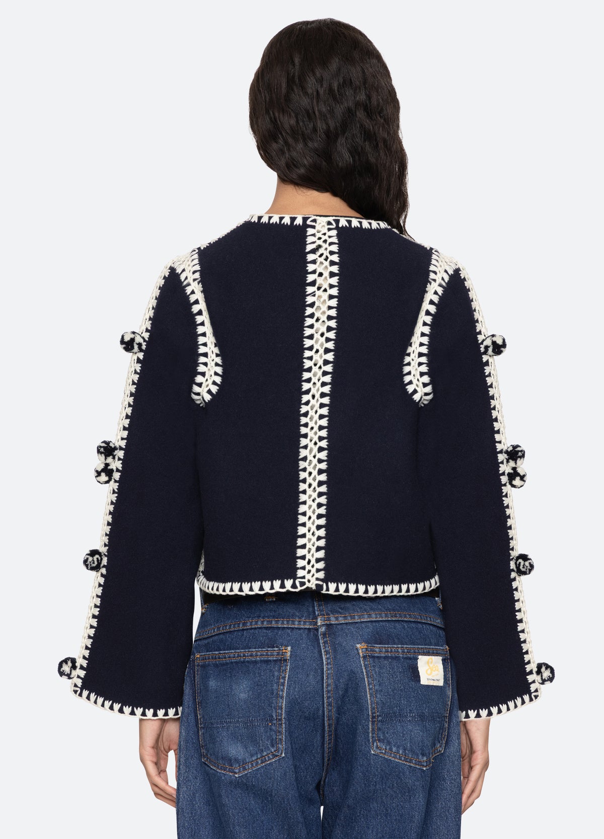 navy-addison jacket-back view - 3