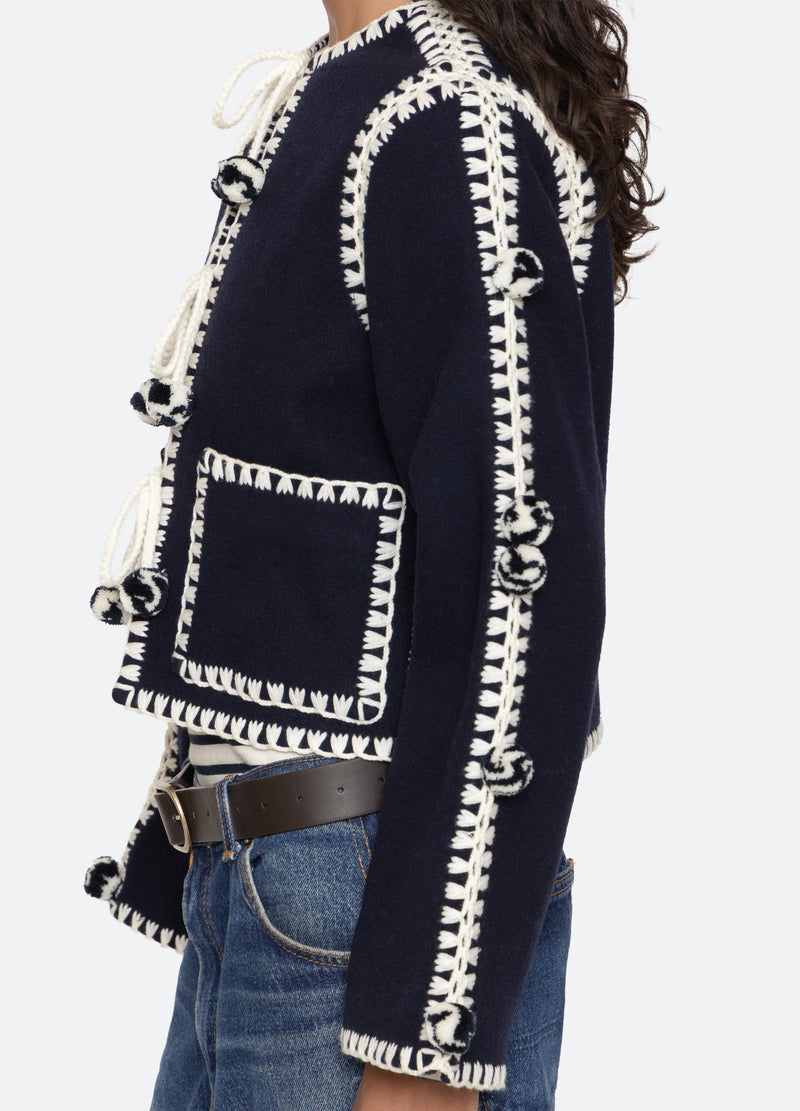 navy-addison jacket-side view - 6