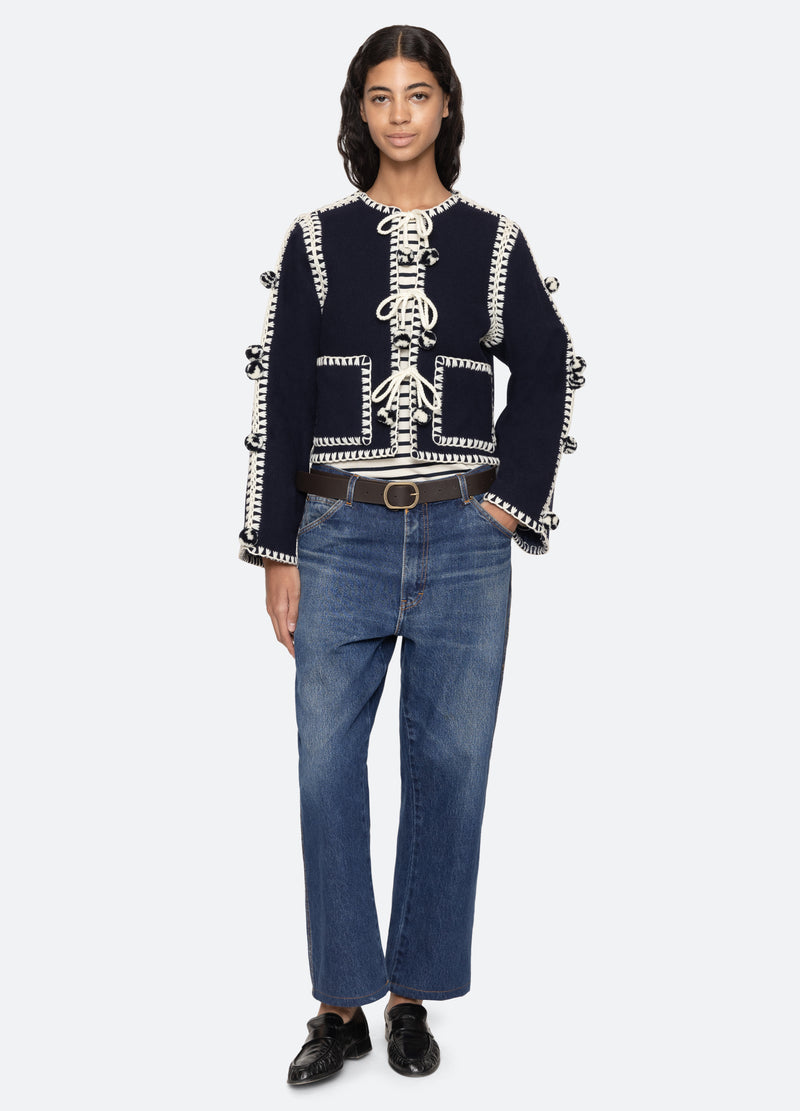 navy-addison jacket-full body view - 7